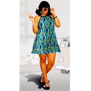 DREAMGIRL ‘THE BEAT GOES ON’ 60S COSTUME WOMEN COLOR MULTI SIZE 1X